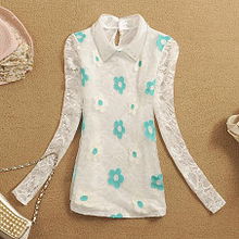 黑色双层蕾丝衬衫 杭州服装的精致工艺与风尚表达